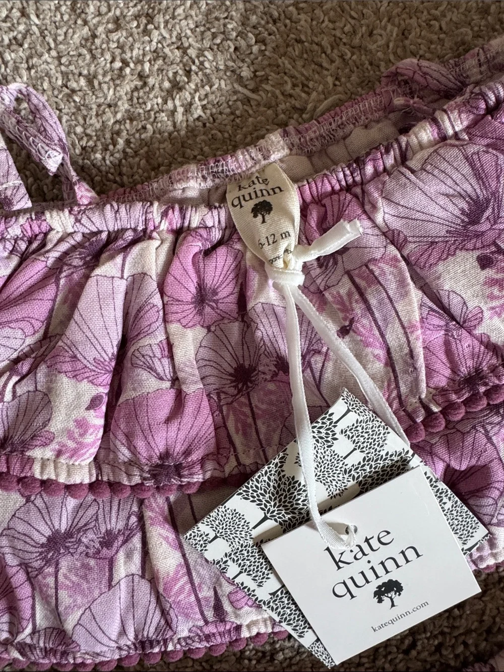 Kate Quinn Floral Ruffle Set